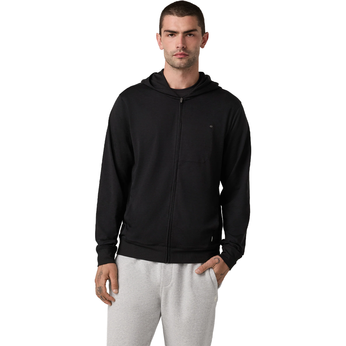 Men's Ponto Full Zip Hoodie alternate view