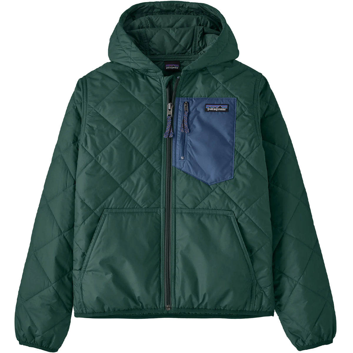 Youth Diamond Quilted Hoody alternate view