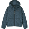 Youth Diamond Quilted Hoody in SMTB-Summit Blue