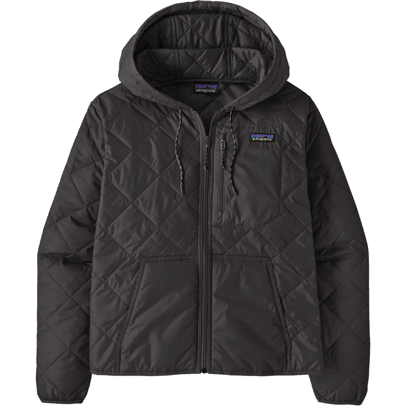 Women's Diamond Quilt Bomber Hoody, Featured Image