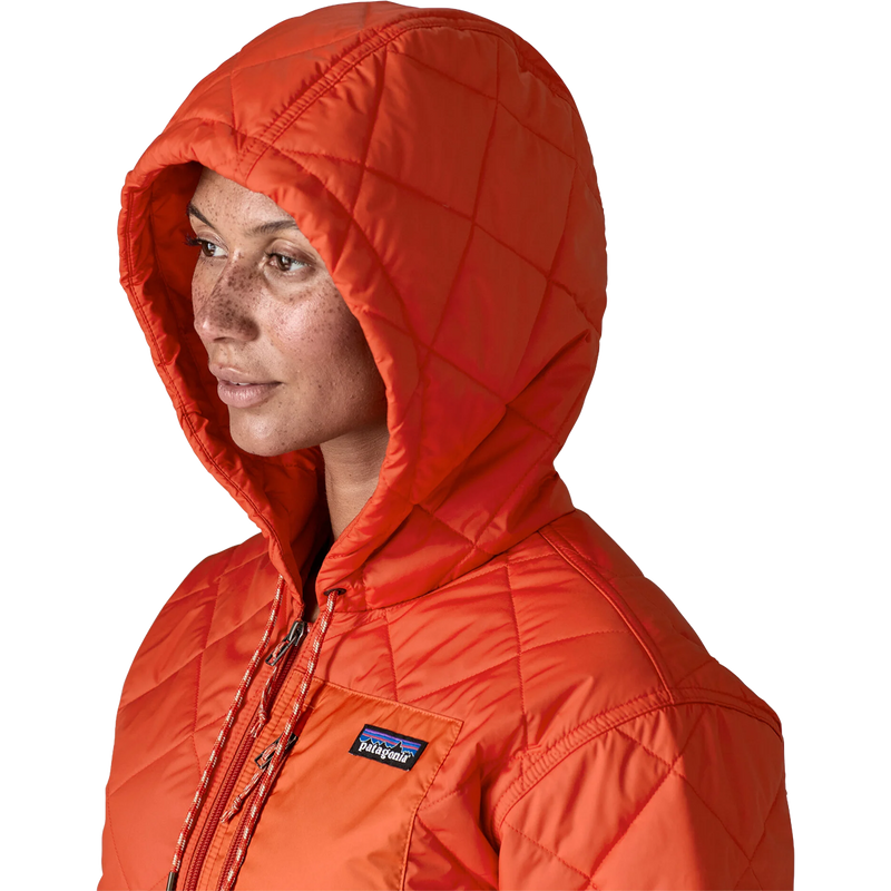 Women's Diamond Quilt Bomber Hoody, Patagonia Women's Diamond Quilt Bomber Hoody hood