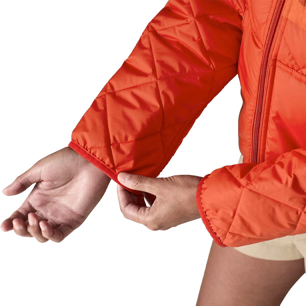 Women's Diamond Quilt Bomber Hoody alternate view