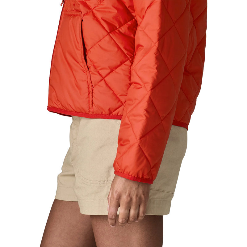 Women's Diamond Quilt Bomber Hoody, Patagonia Women's Diamond Quilt Bomber Hoody sleeve