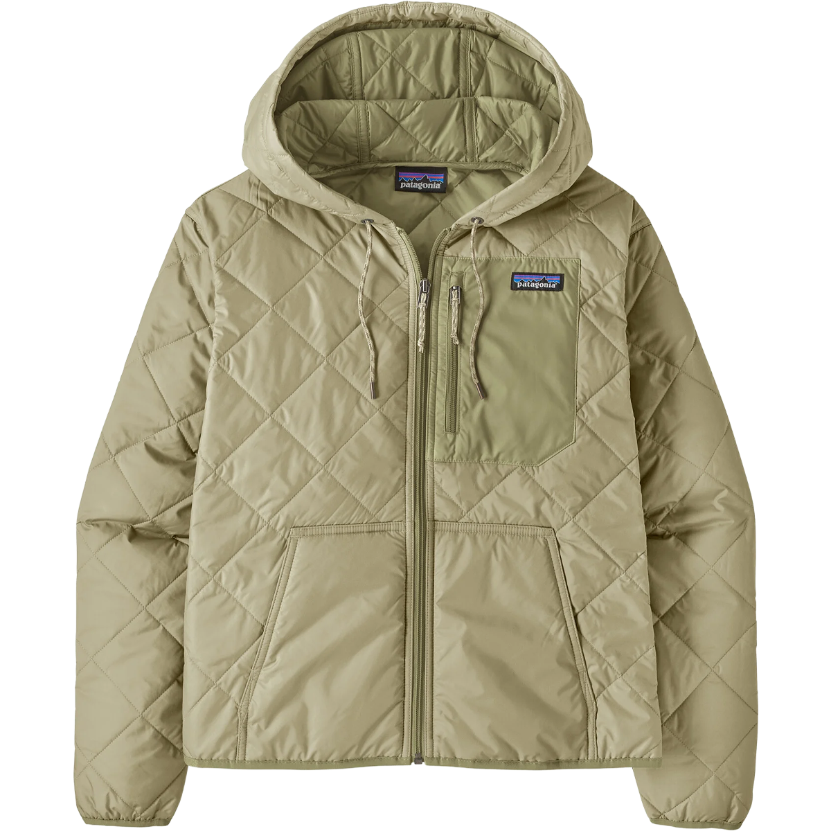Women's Diamond Quilt Bomber Hoody alternate view