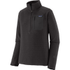 Patagonia Men's R1 Air Zip Neck in BLK-Black