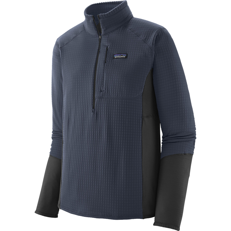 Patagonia Men's R1 Pullover in NENA-New Navy