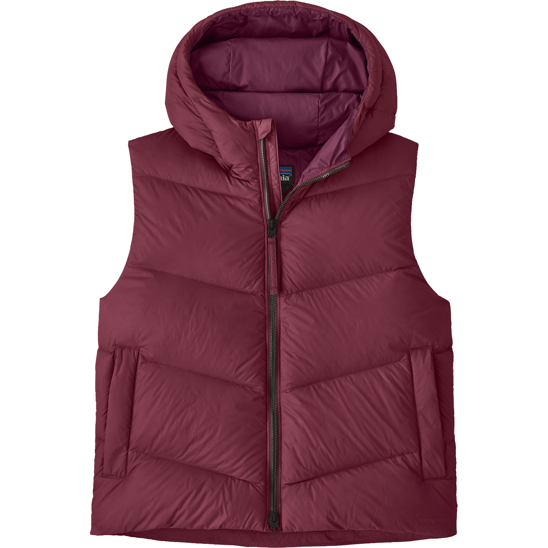 Patagonia Women's Sindit Down Vest in BYFG-Berry Fig