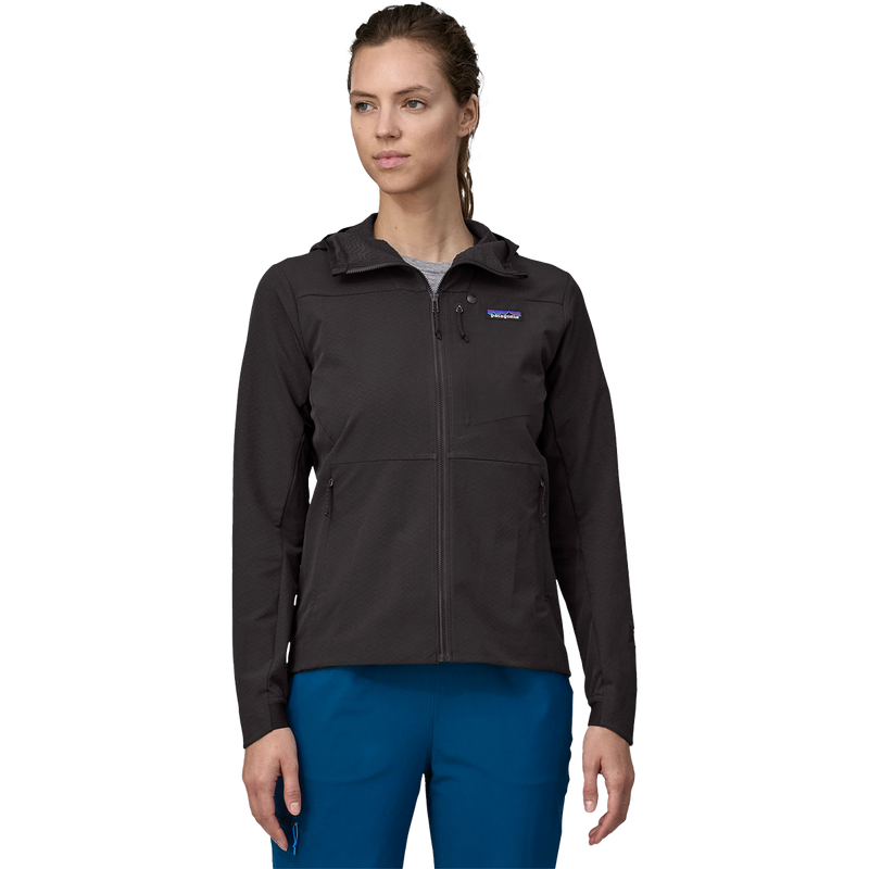Women's R1 CrossStrata Hoody, Patagonia Women's R1 CrossStrata Hoody Front