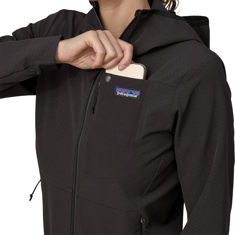 Women's R1 CrossStrata Hoody, Patagonia Women's R1 CrossStrata Hoody Chest Pocket