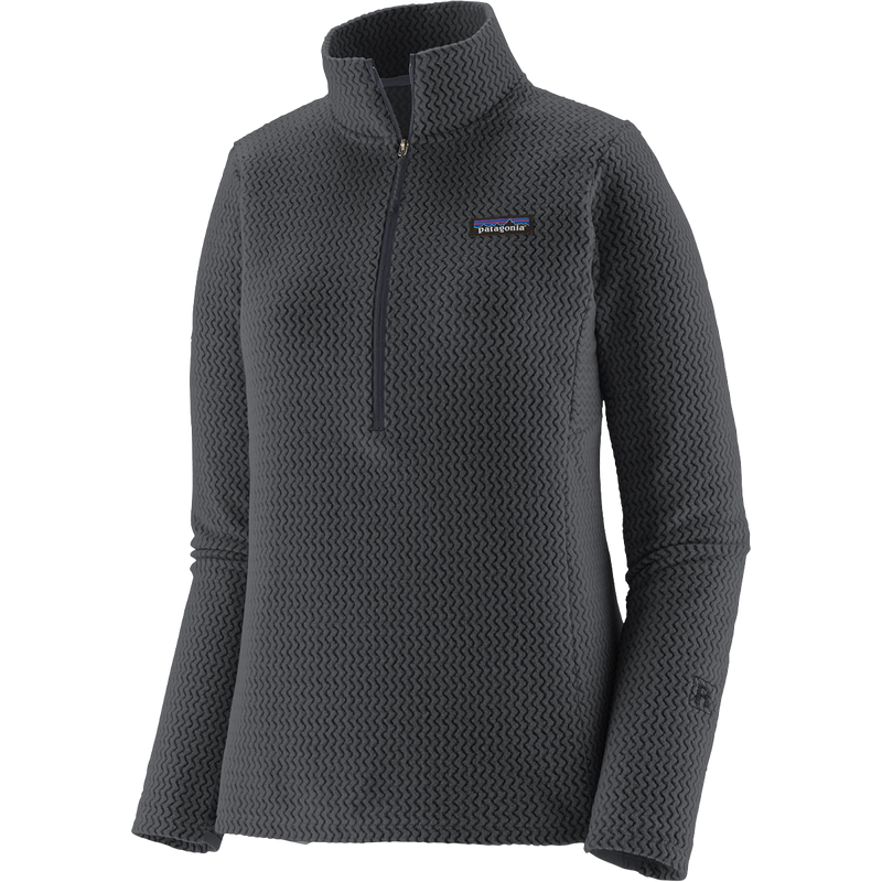Patagonia Women's R1 Air Zip-Neck in Smolder Blue