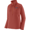 Patagonia Women's R1 Pullover in Potters Red