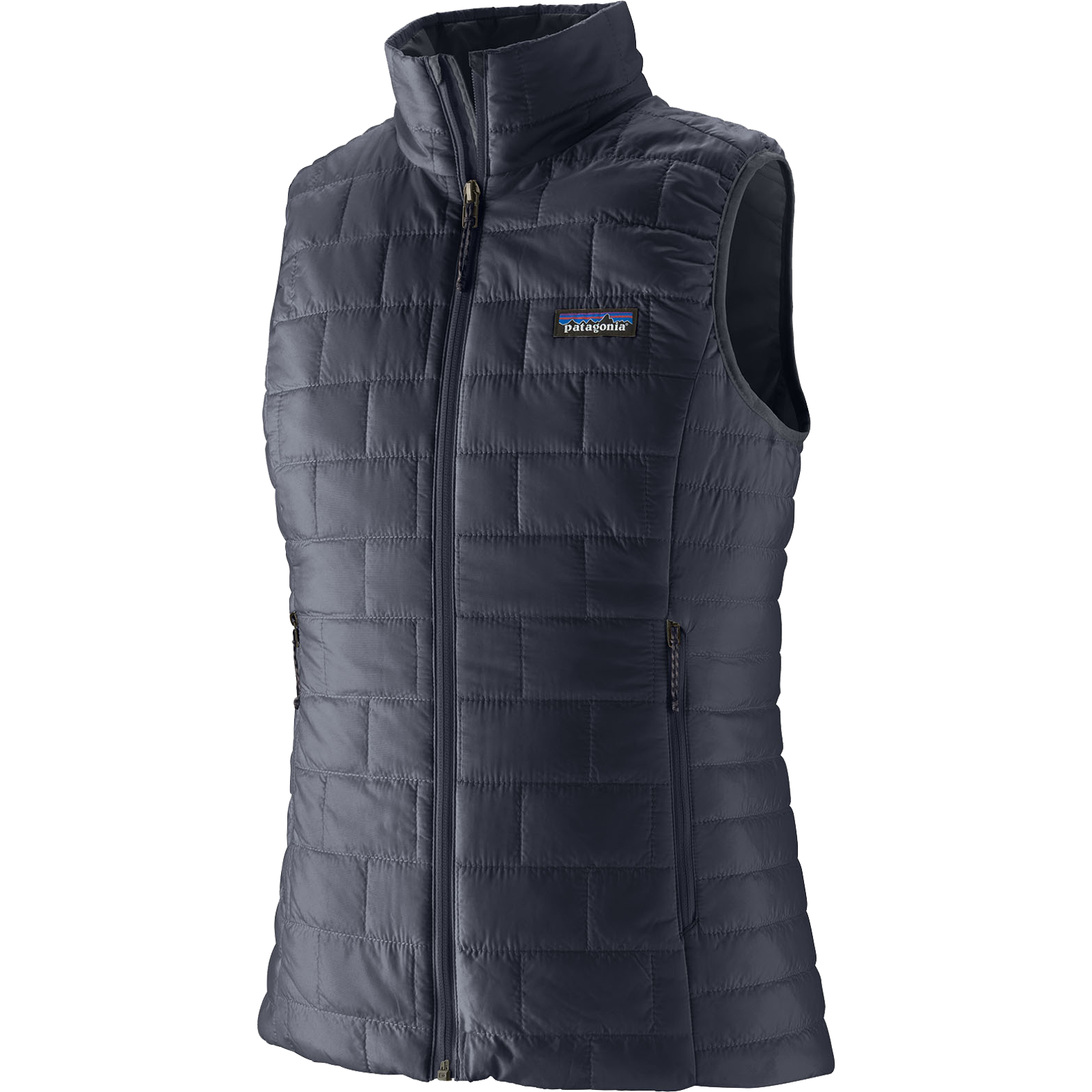 Patagonia Women's Nano Puff Vest in SMDB-Smolder Blue
