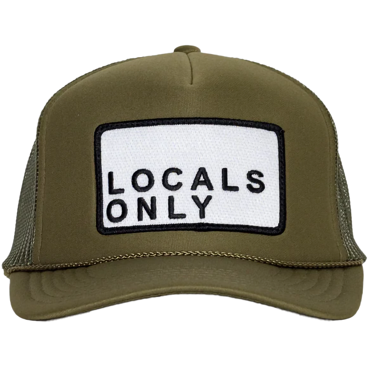 Locals Only Trucker alternate view