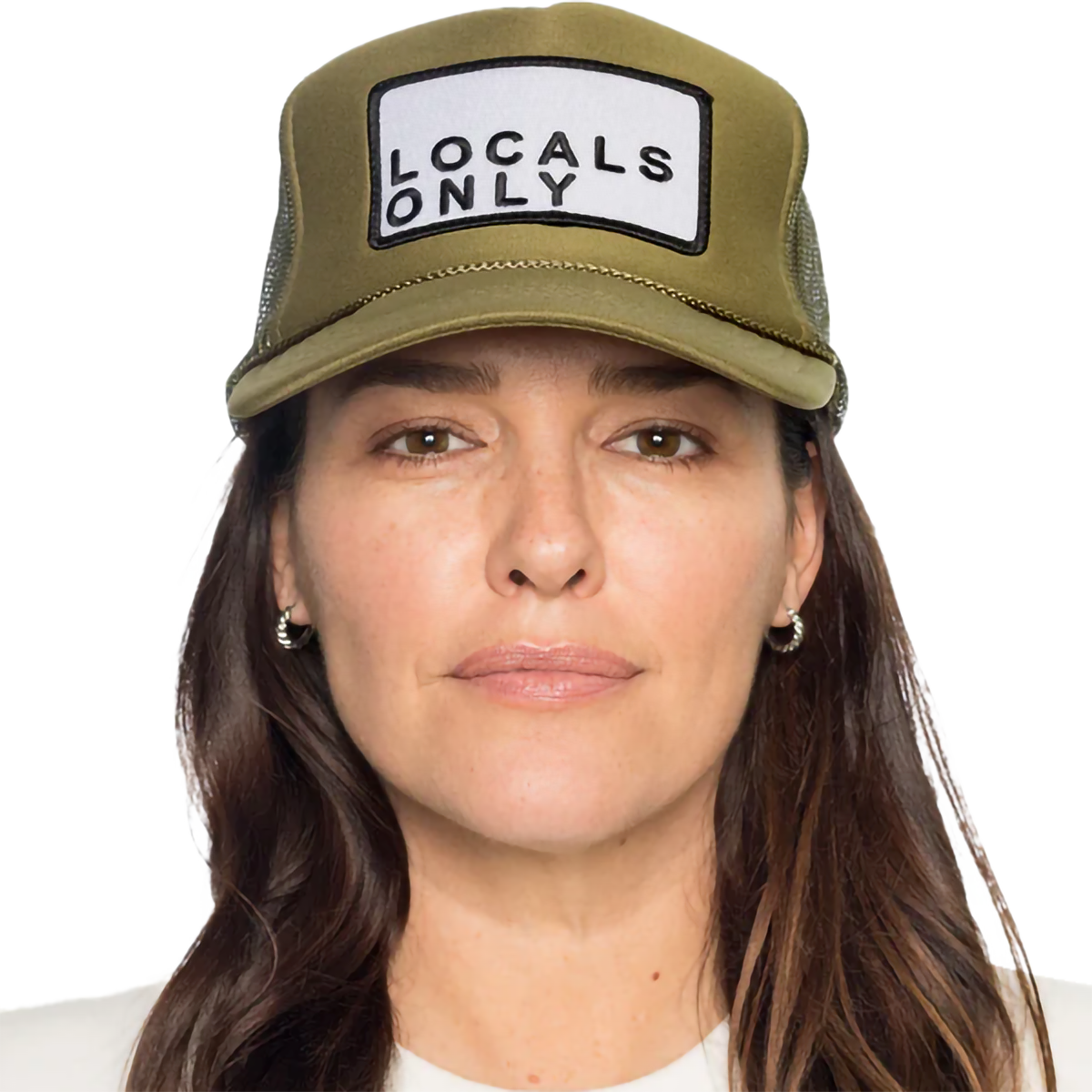 Locals Only Trucker alternate view