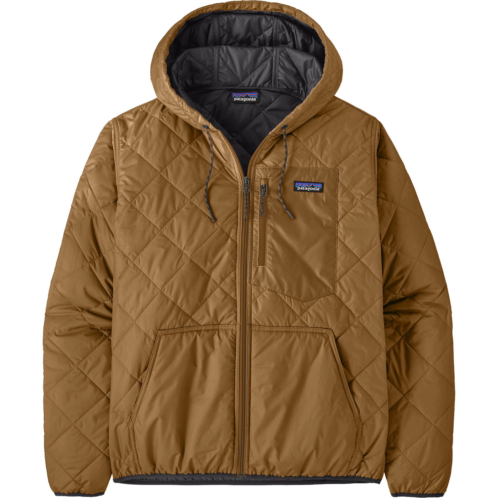 Men's Diamond Quilted Bomber Hoody alternate view