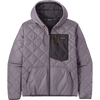 Patagonia Men's Diamond Quilted Bomber Hoody in MYGR-May Grey