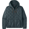Patagonia Men's Diamond Quilted Bomber Hoody in SMTB-Summit Blue