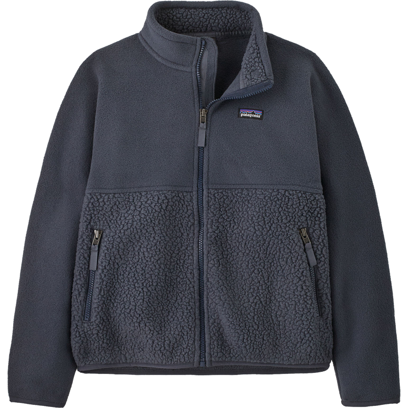 Patagonia Youth Cozy Fluff Jacket in SMDB-Smolder Blue