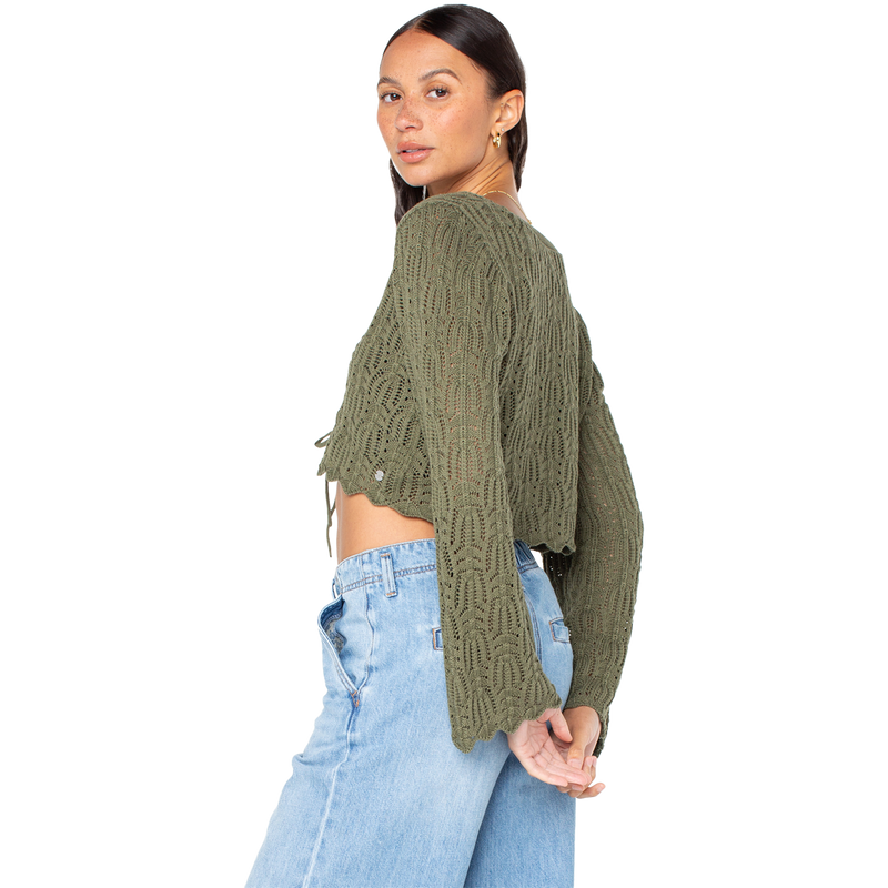 Women's Beach Bound Sweater, Roxy Women's Beach Bound Sweater Side