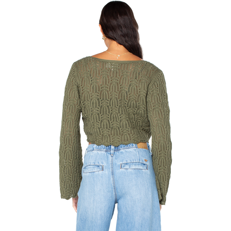 Women's Beach Bound Sweater, Roxy Women's Beach Bound Sweater Back