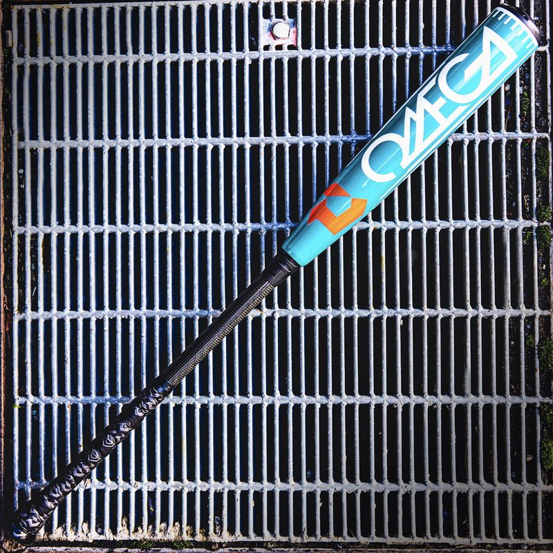 Omega -3 BBCOR, DeMarini Omega -3 BBCOR in Teal/Orange 