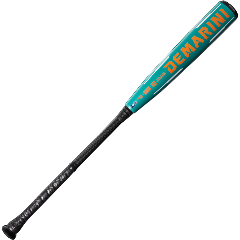 Omega -3 BBCOR, DeMarini Omega -3 BBCOR in Teal/Orange logo
