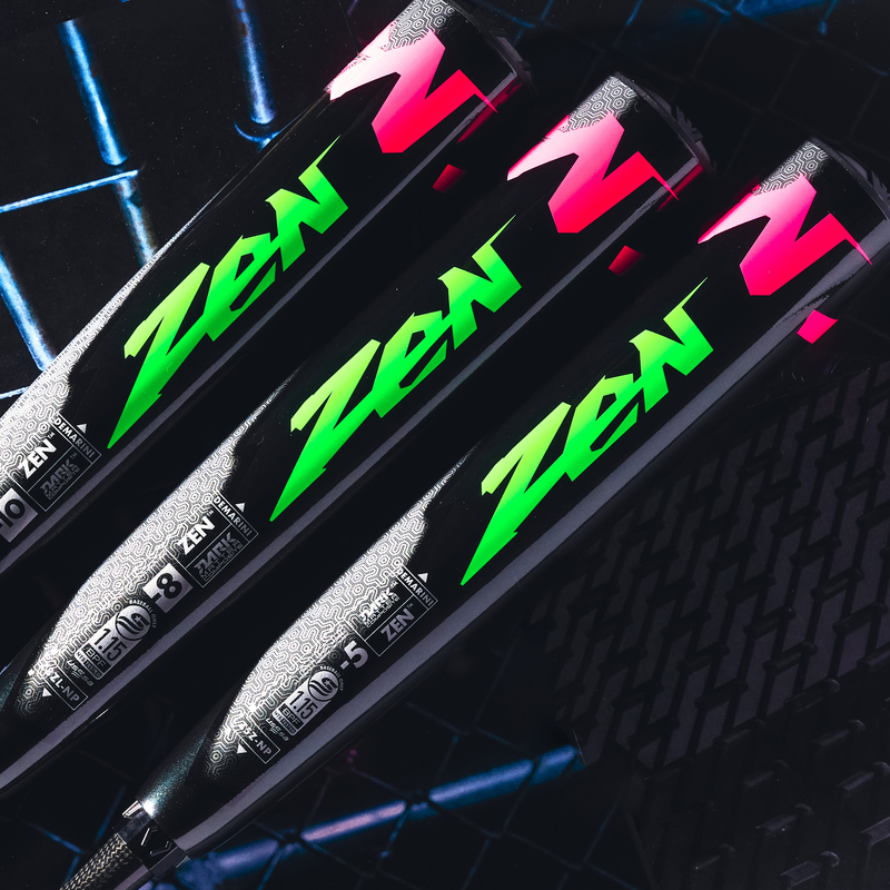 Zen -10 USSSA Limited Edition 2 3/4", DeMarini Zen -10 USSSA Limited Edition 2 3/4" in Black/Pink/Green different sizes