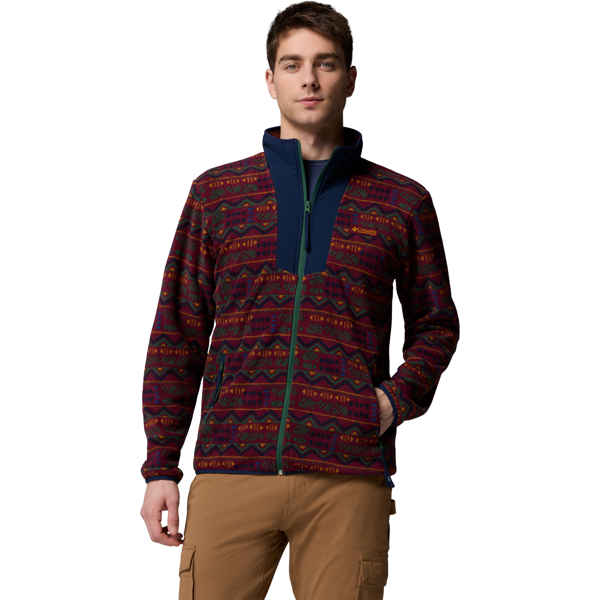 Men's Sequoia Grove Printed Full Zip alternate view
