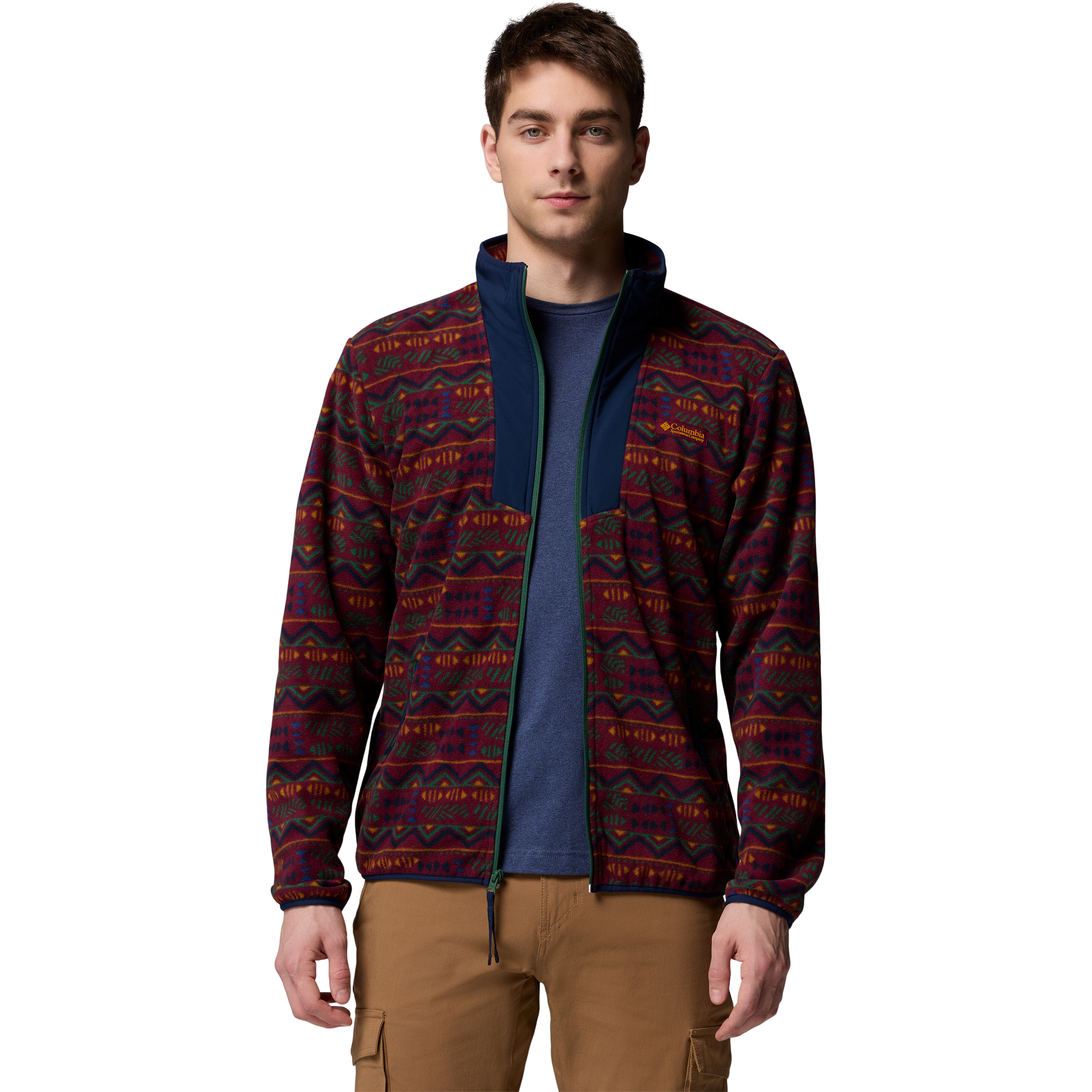 Men's Sequoia Grove Printed Full Zip alternate view