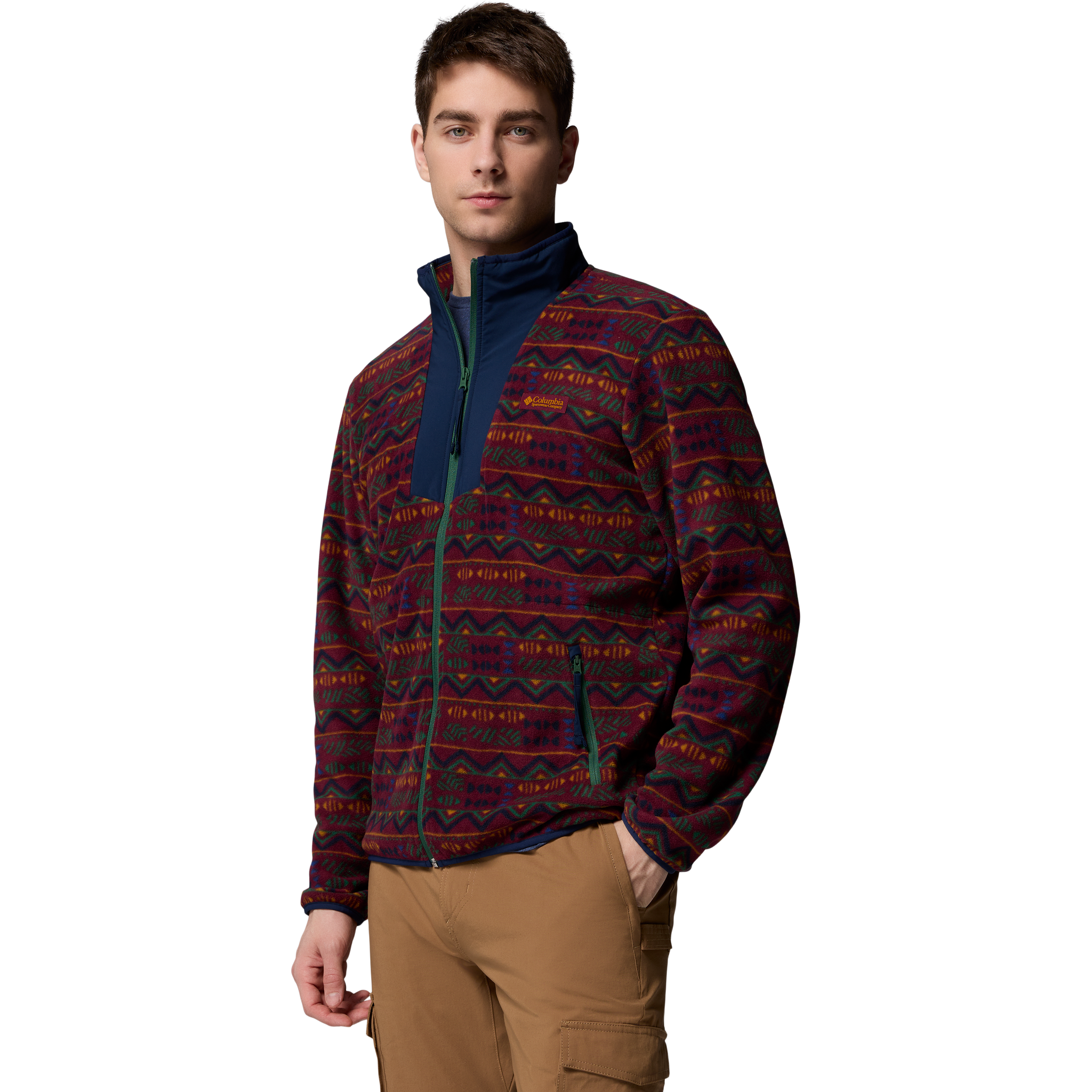 Men's Sequoia Grove Printed Full Zip alternate view