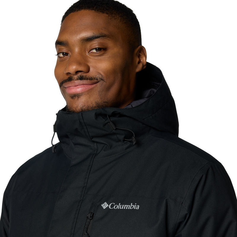 Men's Tipton Peak III Insulated Jacket, Columbia Men's Tipton Peak III Insulated Jacket Collar