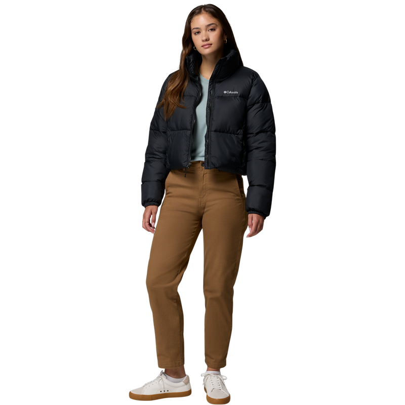 Women's Puffect II Cropped Jacket, Columbia Women's Puffect II Cropped Jacket Front