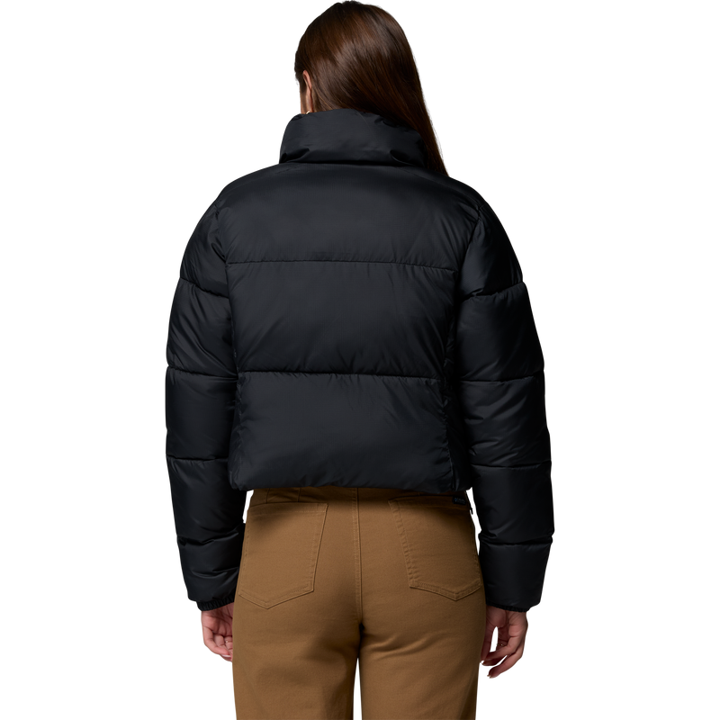 Women's Puffect II Cropped Jacket, Columbia Women's Puffect II Cropped Jacket Back