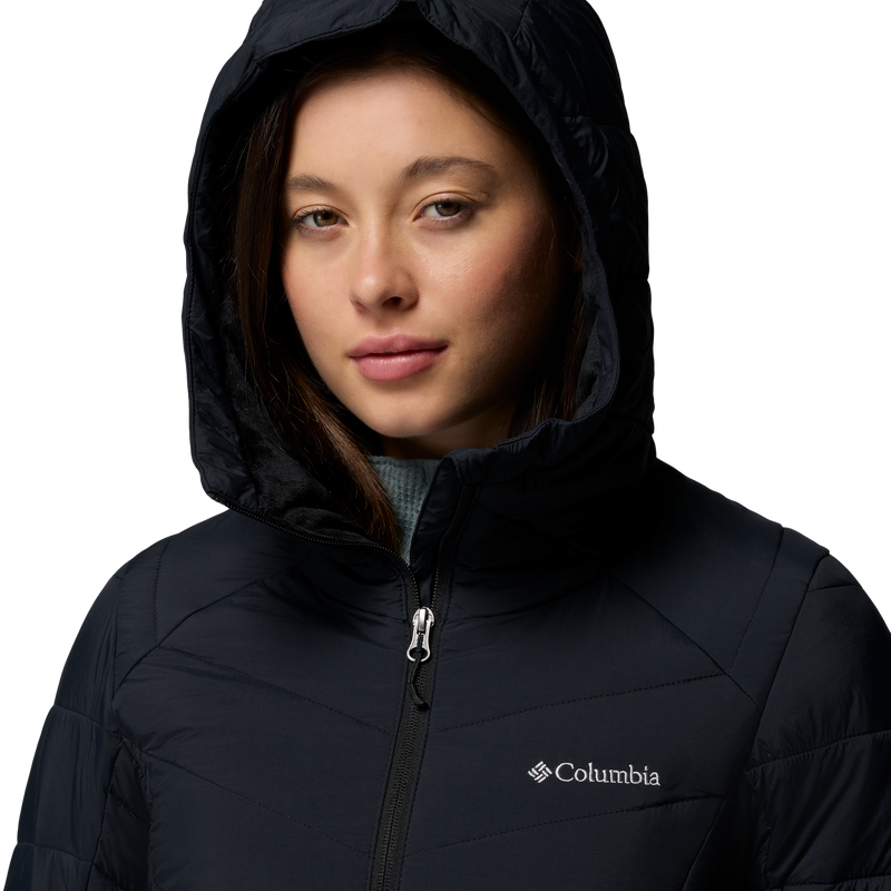 Women's Joy Peak II Mid Jacket, Columbia Women's Joy Peak II Mid Jacket Hood