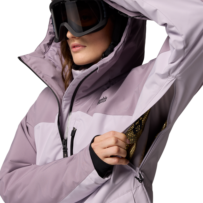 Women's Highland Summit III Insulated Jacket, Columbia Women's Highland Summit III Insulated Jacket underarm vent