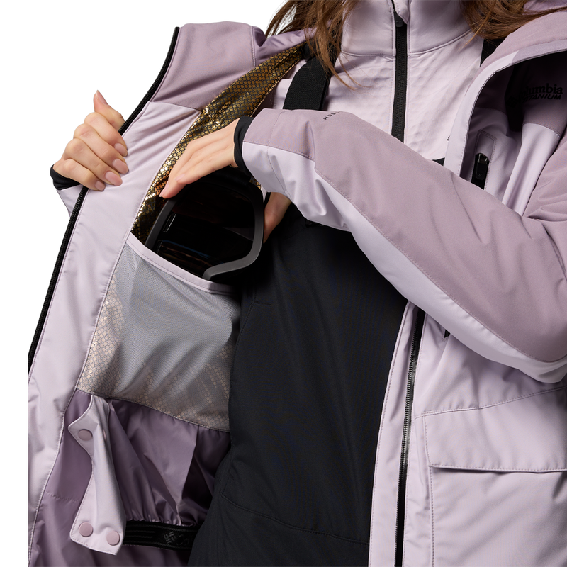 Women's Highland Summit III Insulated Jacket, Columbia Women's Highland Summit III Insulated Jacket goggle pocket