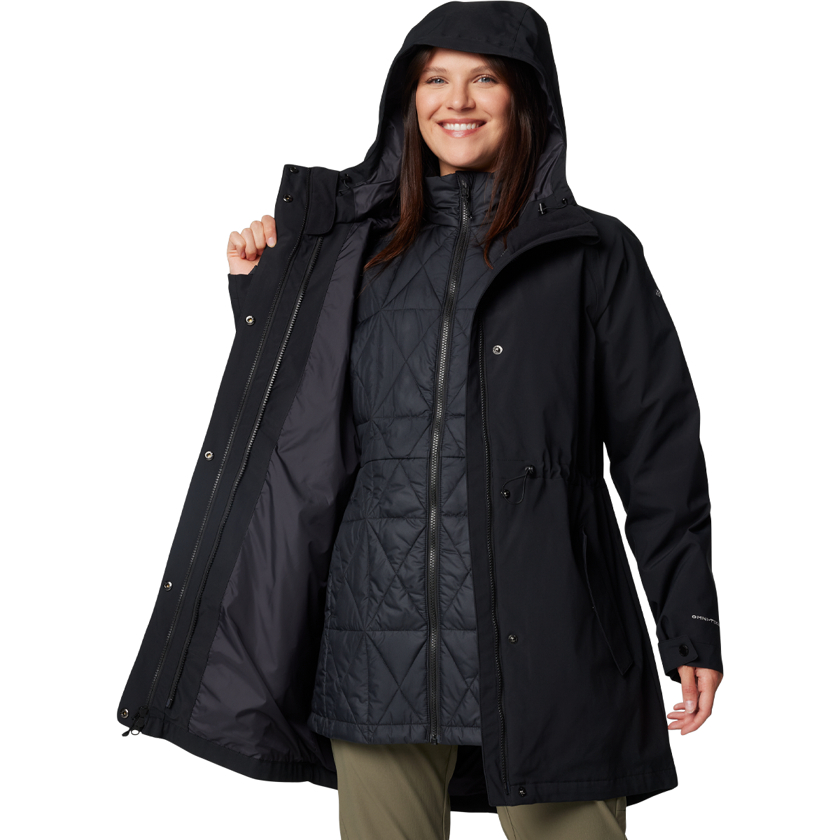 【新品未使用】Riu Principal icon coat Riu 【新品】Principal icon coat ブラック Rちゃん 【公式通販】