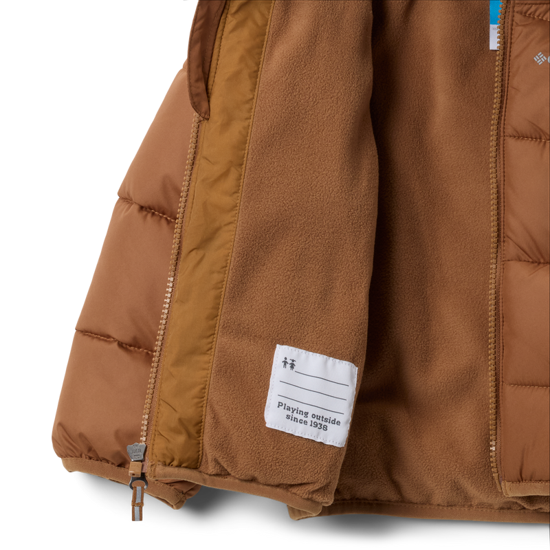 Youth Tiny Bear Jacket, Columbia Youth Tiny Bear Jacket Label