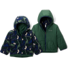 375-Rainforest/Collegiate Navy Dinoflauge