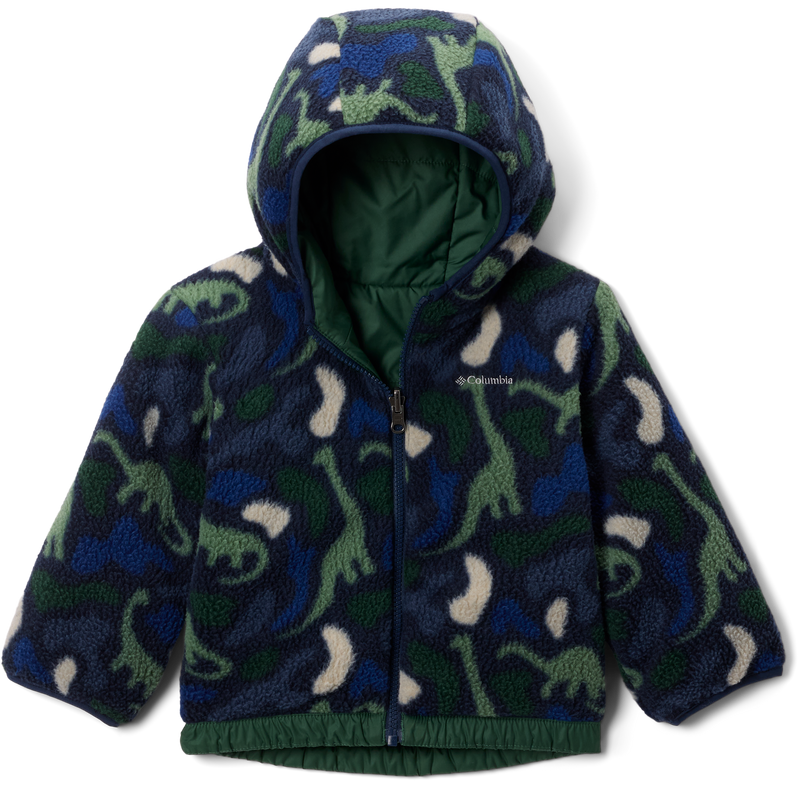Youth Double Trouble III Jacket, Columbia Youth Double Trouble III Jacket in Collegiate Navy Dinoflauge