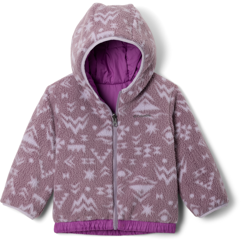 Youth Double Trouble III Jacket, Columbia Youth Double Trouble III Jacket in Shale Purple Peak Tonal