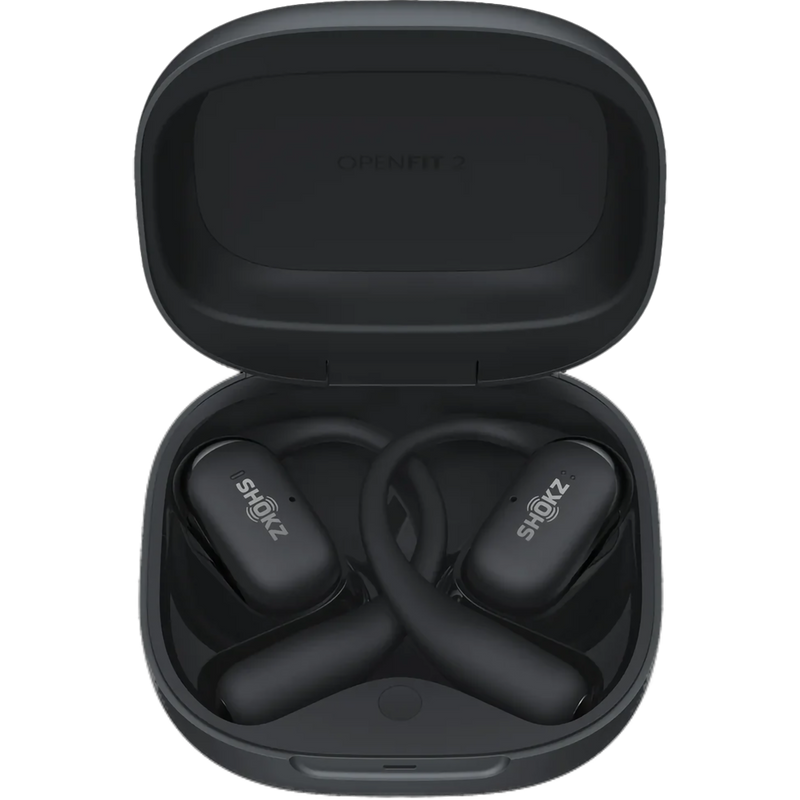 美品 SHOKZ OPENFIT AIR ブラック　2 Amazon.com: SHOKZ OpenFit 2 Open-Ear Headphones,True Wireless