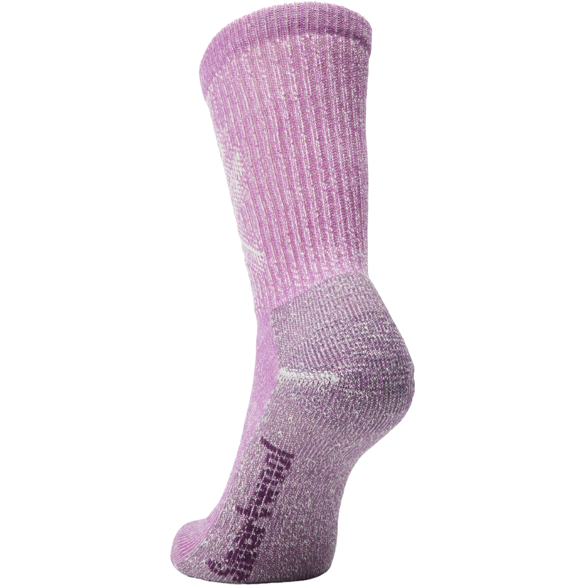 Smartwool W Hike Classic Leaf Pattern Crew Socks heel