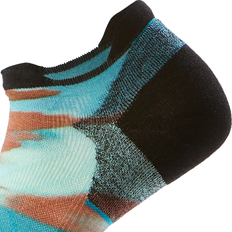 Women's Run Brushed Print Low Ankle Socks, Smartwool Women's Run Brushed Print Low Ankle Socks Ankle