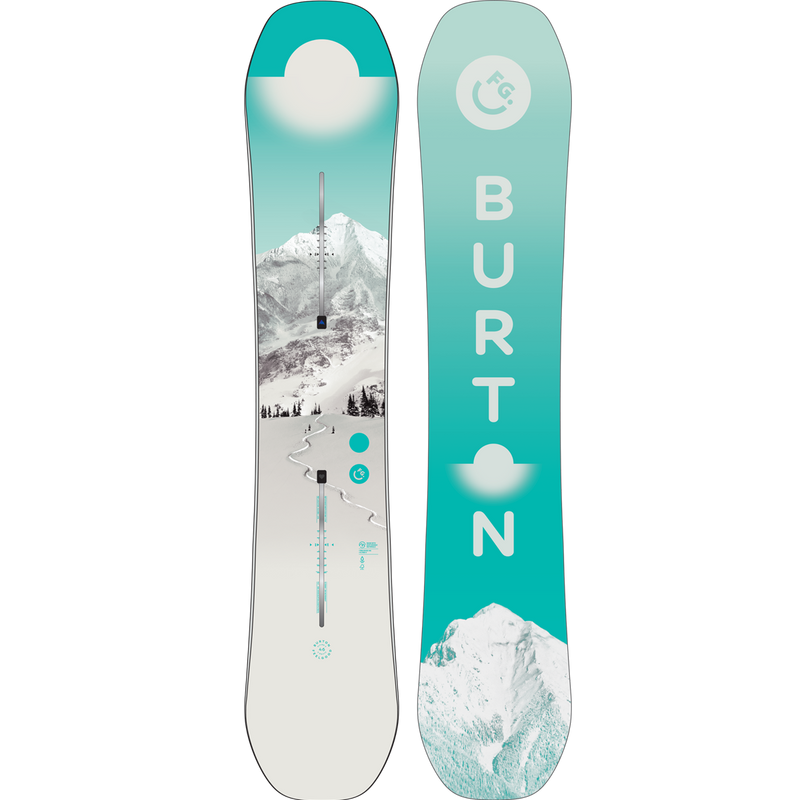 Burton Women's Feelgood Flying V Demo Snowboard, Featured Image