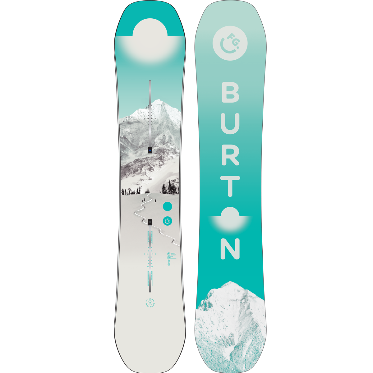 Burton Women's Feelgood Flying V Demo Snowboard alternate view