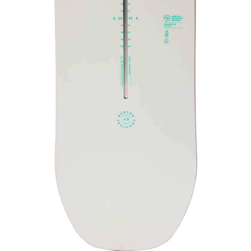 Burton Women's Feelgood Flying V Demo Snowboard, Burton Women's Feelgood Flying V tail