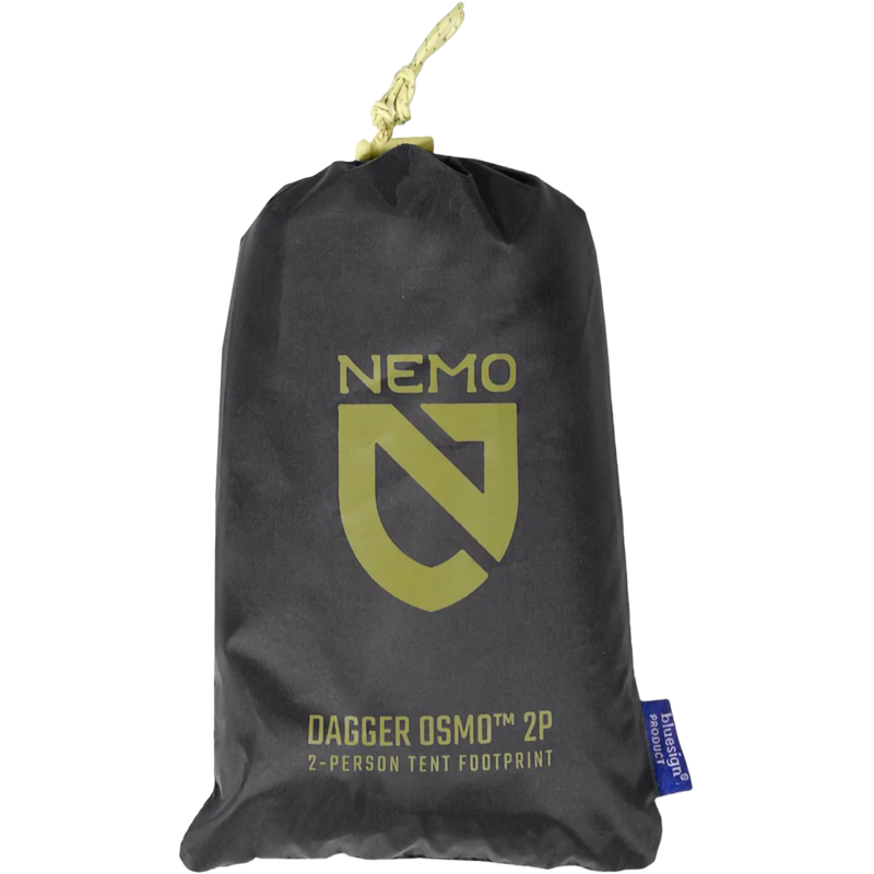 Dagger OSMO 2 Person Footprint, Nemo Dagger OSMO 2P and 3P Footprint in stuff sack