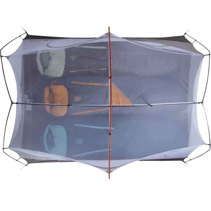 Aurora 3 Person Tent & Footprint, Nemo Aurora 3 Person Tent & Footprint top no rainfly