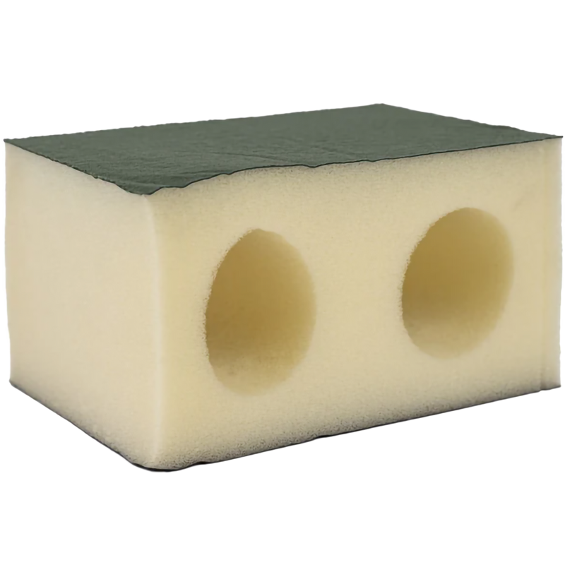 MegaMat Auto, Exped MegaMat Auto in Moraine foam cross section